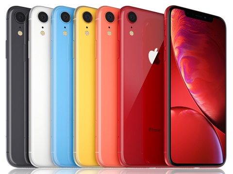  Apple iPhone Xr 全色系3d模型 