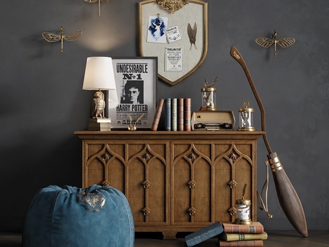  哈利·波特 PBteen3d模型 