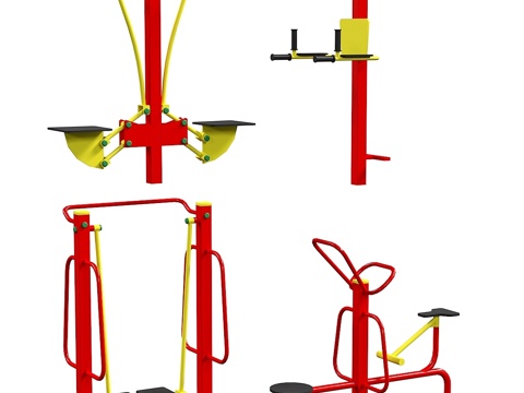  运动场地23d模型 