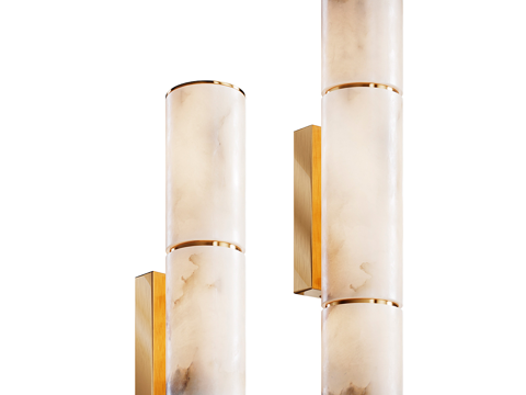  现代简约轻奢壁灯 壁灯 简约壁灯 装饰壁灯 灯3d模型 