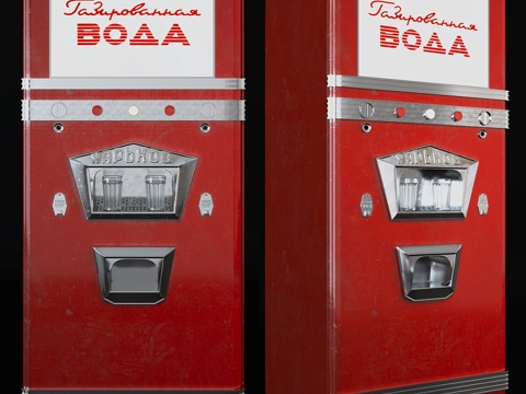  苏打水自动机AT-263d模型 