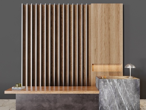  接待区5与艾克霍尔茨吉诺3d模型 