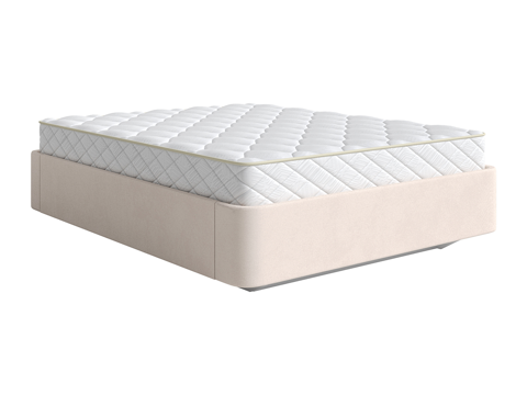  现代简约双人床 双人床  简约床  卧室床 抱枕3d模型 