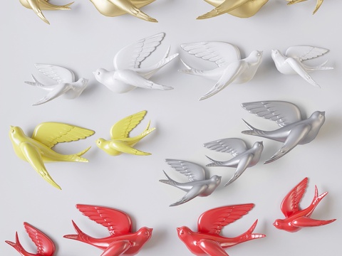  HPDecor_海鸥3d模型 