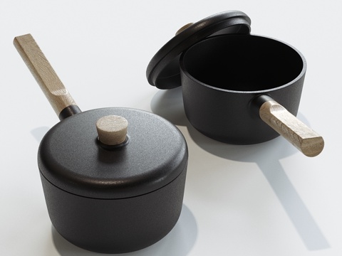  EVA SOLO 北欧厨房酱汁锅3d模型 