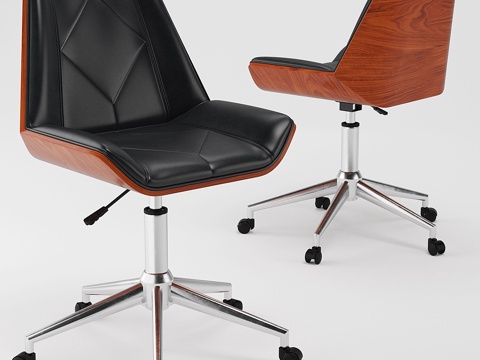  办公椅_043d模型 