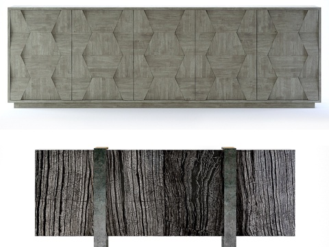  Bernhardt Linea 娱乐柜3d模型 