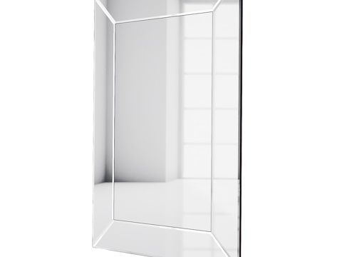  镜面镶板3d模型 