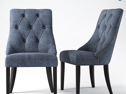  丹通 普雷斯顿椅3d模型 