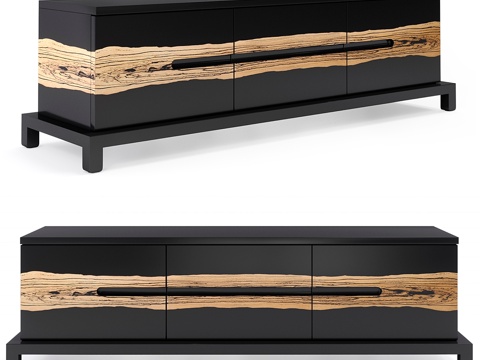  Liaigre, Bora 低柜3d模型 