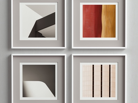  相框套装-703d模型 