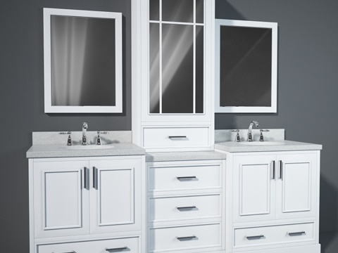  浴室家具 Ariel Stafford3d模型 