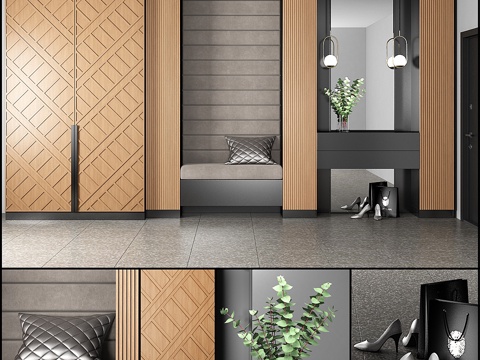  家具组合 413d模型 