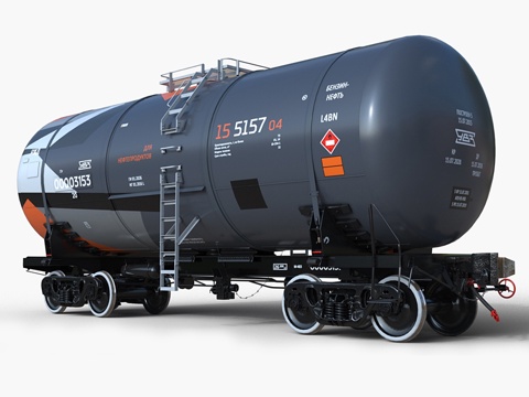  油罐车 15-5157-043d模型 