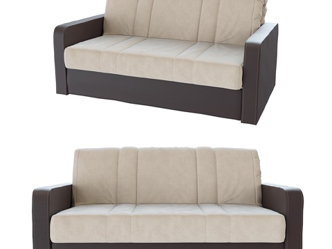  武士沙发3d模型 