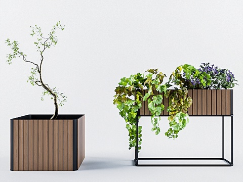  Cane-line（矩形与方形）组合3d模型 