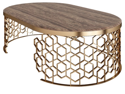  MANFRED Longhi咖啡桌3d模型 