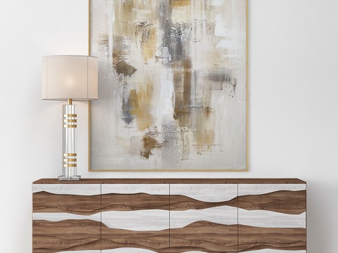  萨顿广场餐边柜 - 约翰·理查德3d模型 