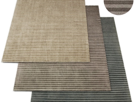  Banda马海毛地毯RH系列3d模型 