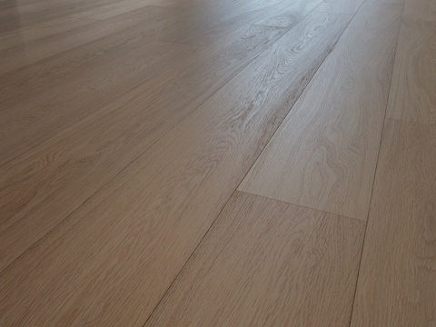  珍珠橡木地板3d模型 