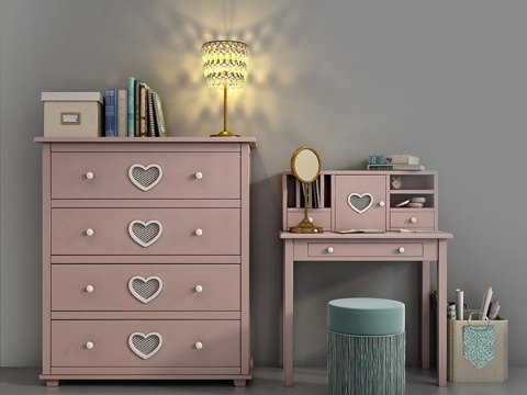  俄罗斯品牌Sh儿童家具Adelina3d模型 