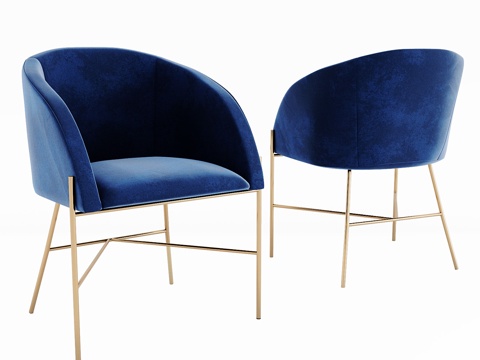  深屋格拉纳达椅3d模型 