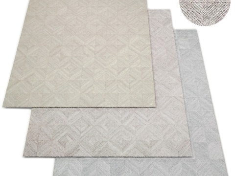  Piazza地毯系列 RH现代3d模型 