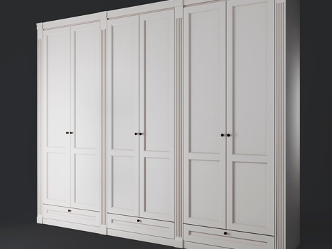  经典柜体3d模型 