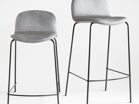  Bar stool primitivo3d模型 