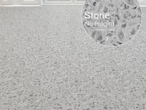  无缝水磨石石材 0043d模型 