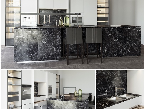  Cesar厨房系列3d模型 