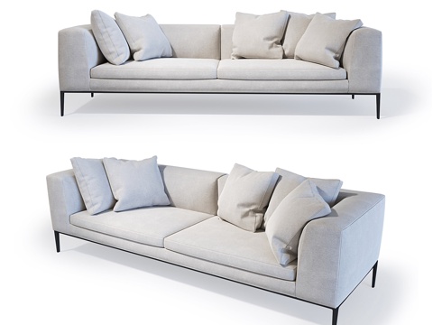  B&amp;B Italia沙发Miсhel3d模型 