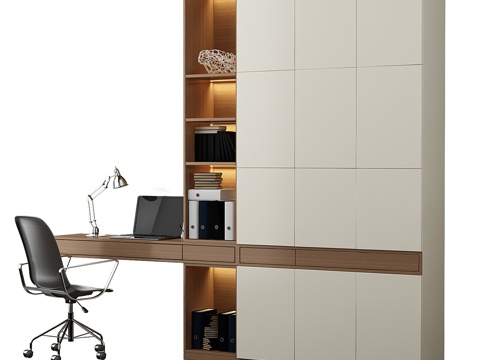  创意工作区3d模型 