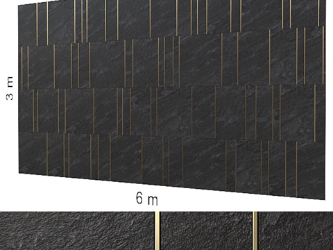  装饰墙 91.3d模型 