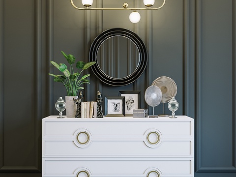  家具与装饰套装3d模型 