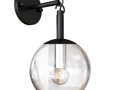  壁灯精选 Cirque 2169-1W3d模型 