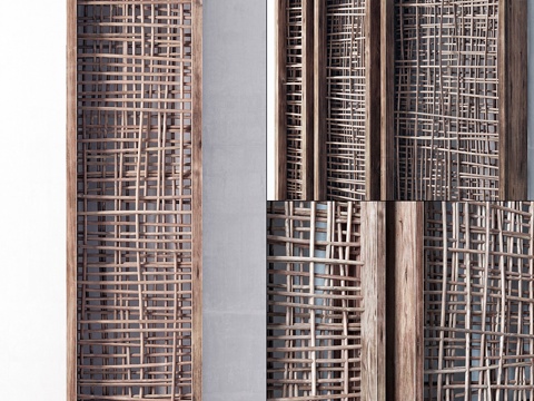  Branch装饰框架3d模型 