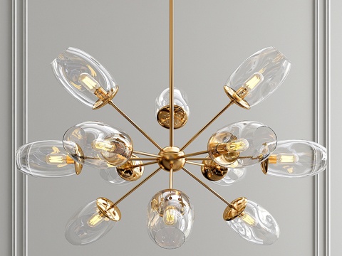  拉米雷斯吊灯3d模型 