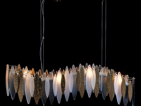  IDL - 冰雨悬灯3d模型 