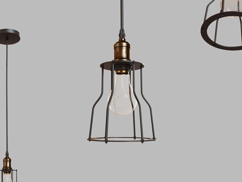  Lussole LOFT LSP-9610 古董笼 LOFT3d模型 