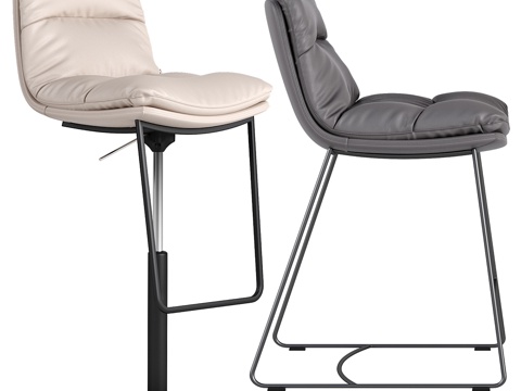  KFF Arva吧凳3d模型 