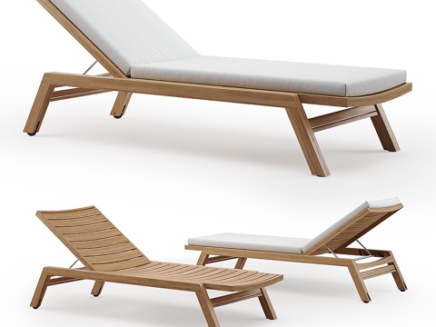  ETHIMO Costes日光浴床3d模型 