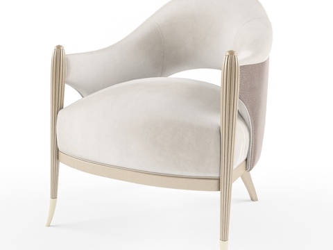  精致小巧椅3d模型 