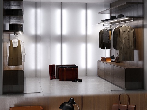  PIANCA衣柜3d模型 