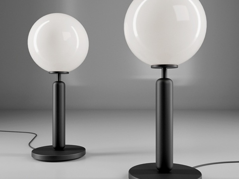  Nuura MIIRA 台灯 蛋白石款3d模型 