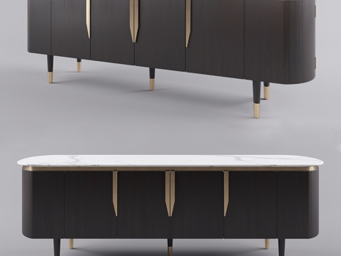  多利亚塞斯蒂诺边柜3d模型 