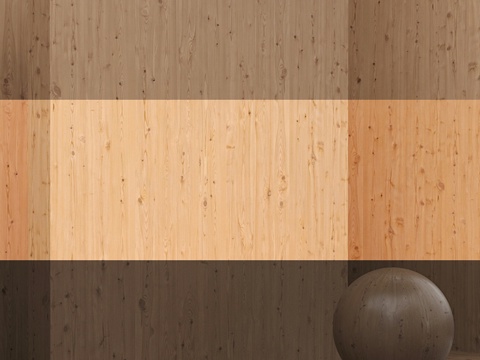  材料 木材 松木，实木（无缝）- 套装483d模型 