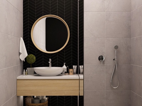  浴室家具 I 浴室家具_183d模型 