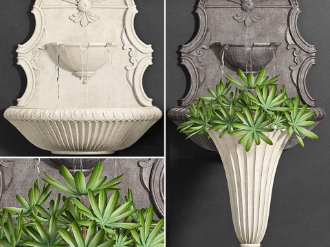  经典喷泉-13d模型 