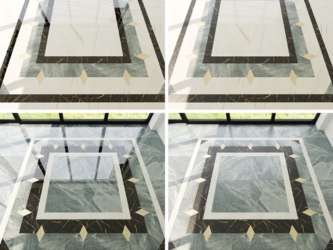  Italon charme extra地砖镶嵌装饰3d模型 